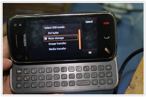 Nokia Mobile to PC Connection