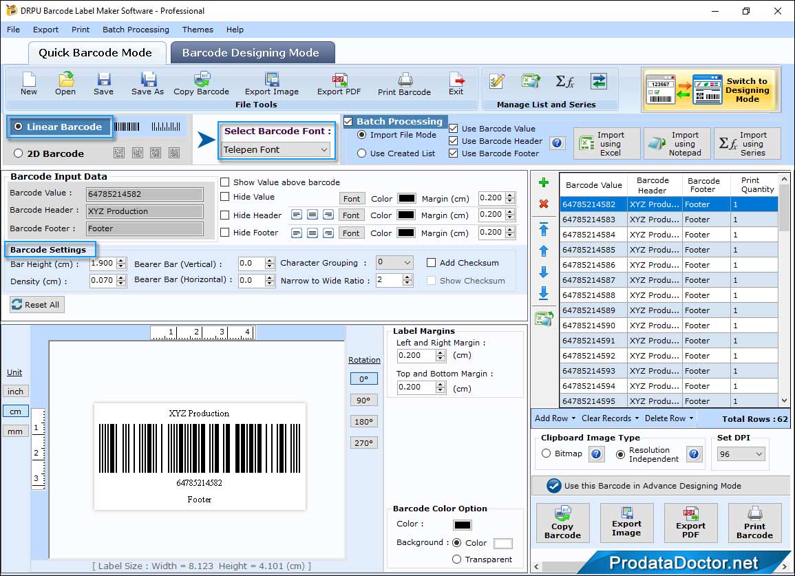 Barcode Technology