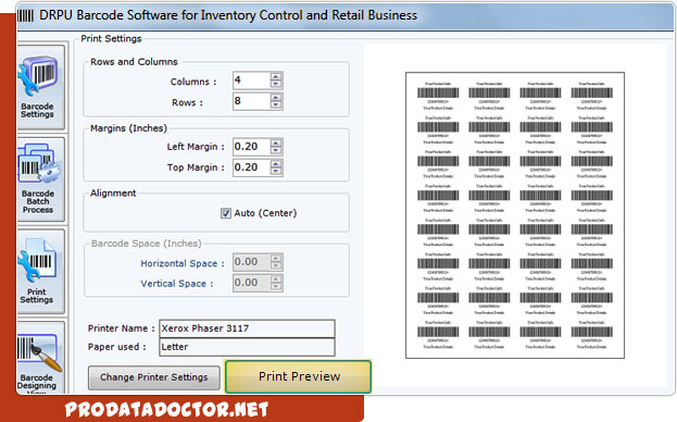 Barcode Label Maker Software for Publisher
