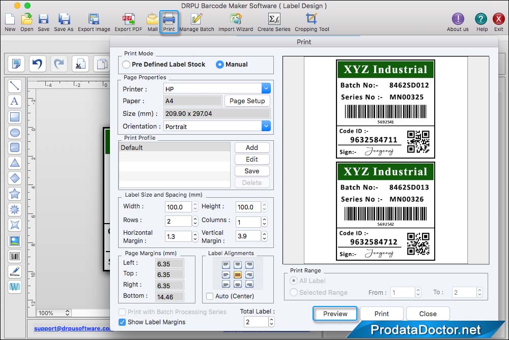 Print Settings Print Settings