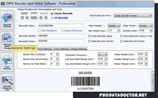 Barcode Label Maker - Professional