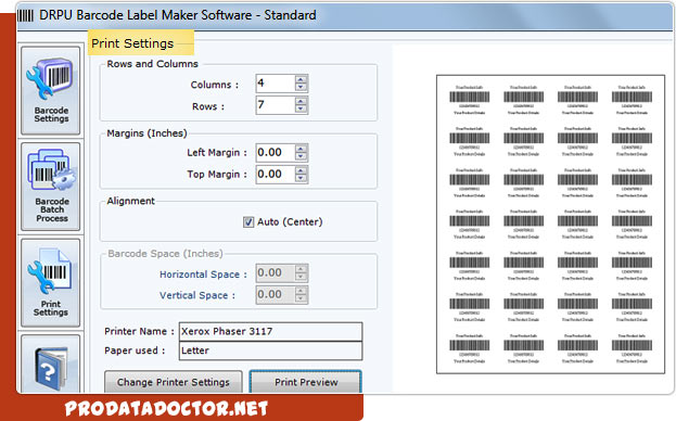 Barcode Label Maker - Standard Edition