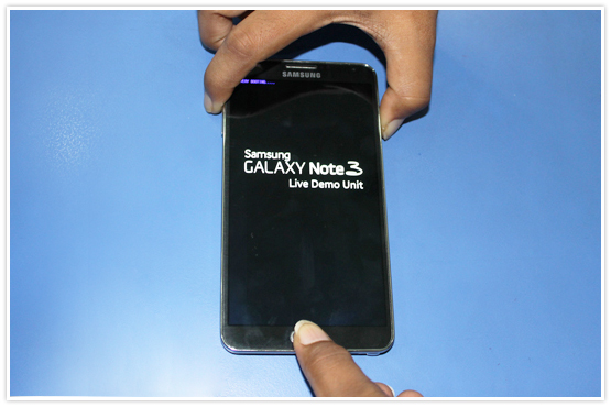 Samsung Galaxy Note 3 Hard reset procedure