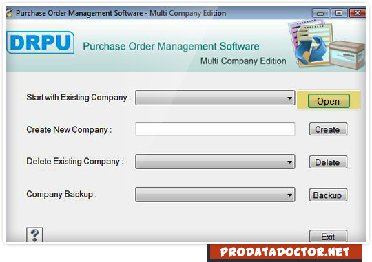 Multi Company Purchase Order Software