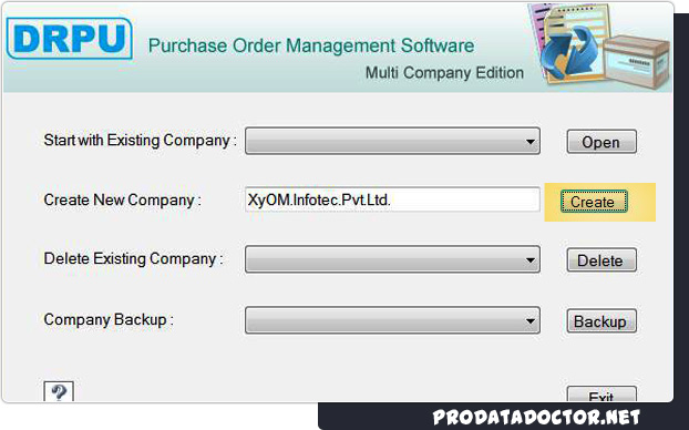 Multi Company Purchase Order Software
