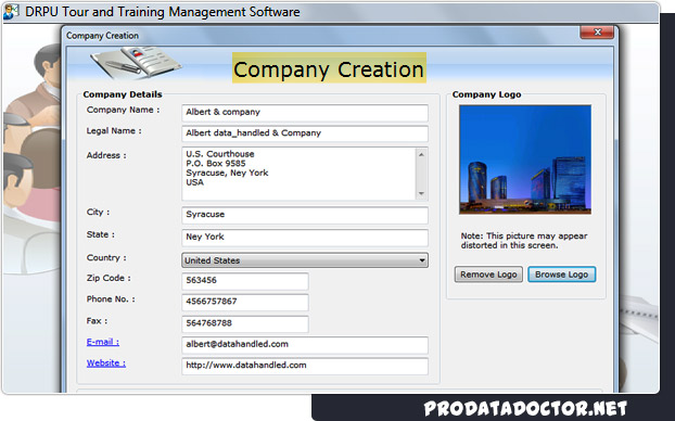 Tour and Training Management Software
