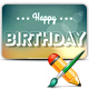 Birthday card maker software