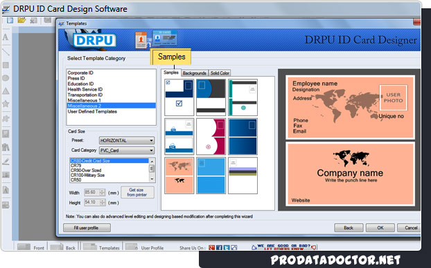 ID card maker software
