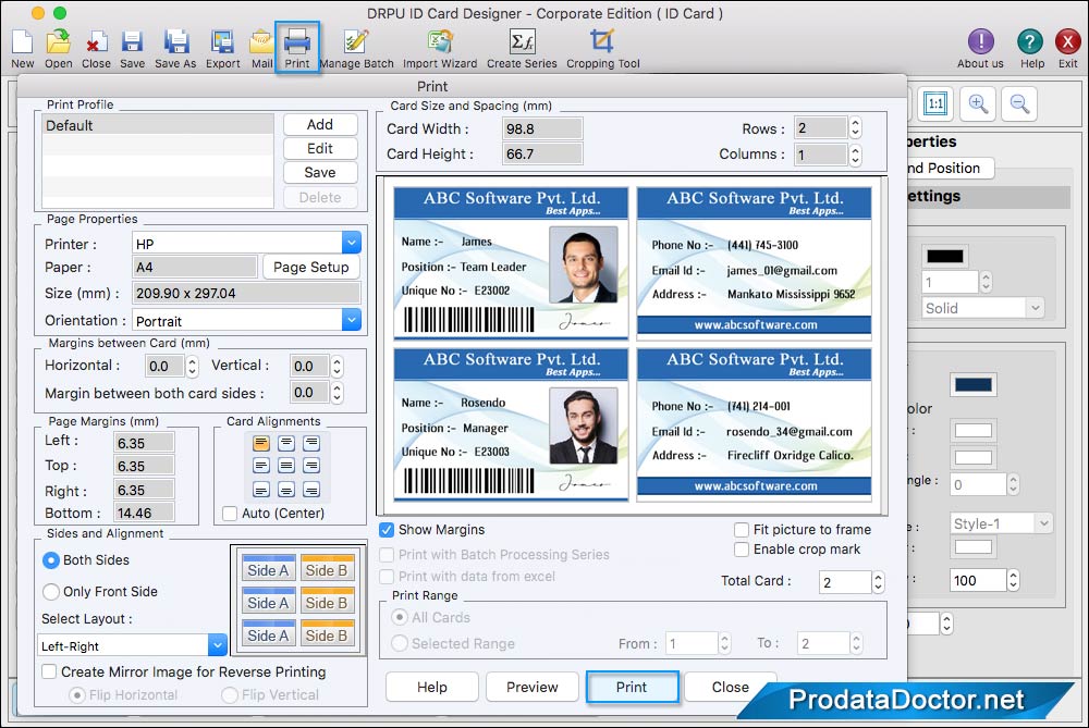 Print ID Cards Print ID Cards