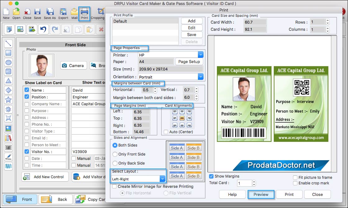Print Settings Print Settings