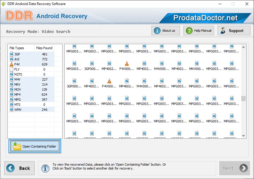 Recovered file Recovered file