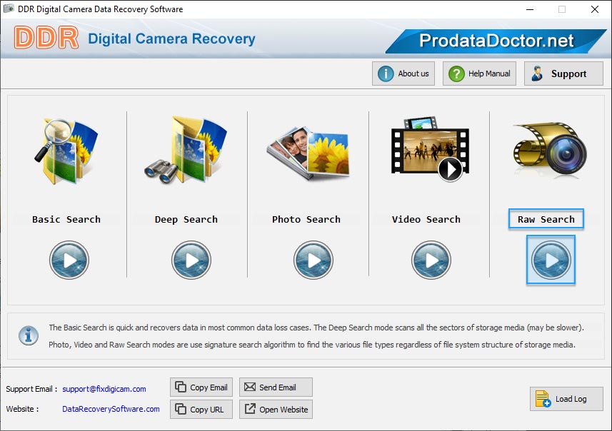 Digital Camera Data Recovery Software