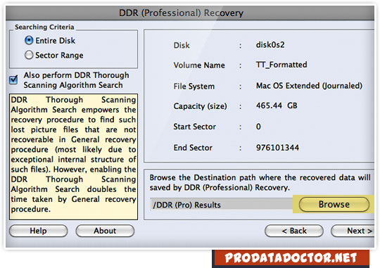 Mac Data Recovery Software - Professional