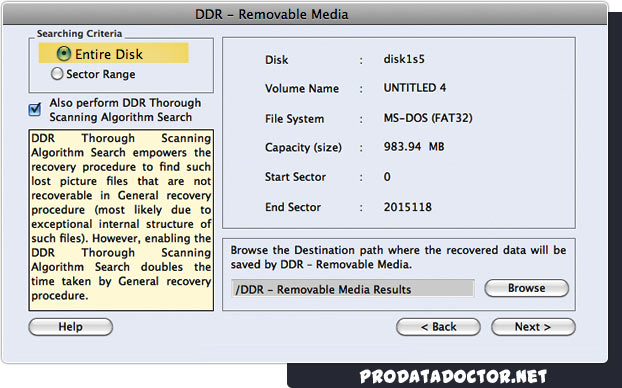 Mac Removable Media Data Recovery Software