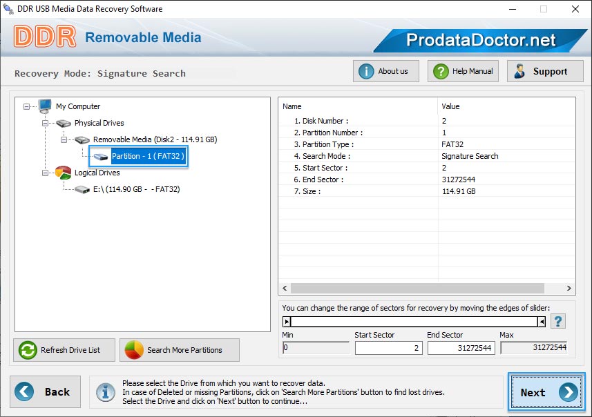 Select Partition Select Partition